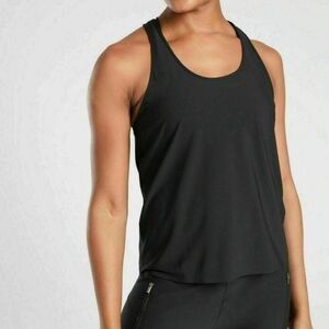 Athleta Nova Athletic Racerback Tank Top NEW Womens XL Black Workout Gym Shirt